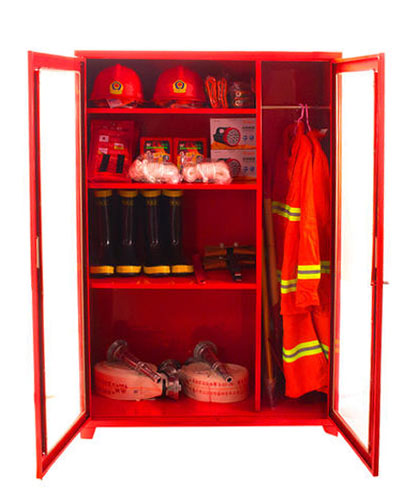 消防员装备器材柜图片